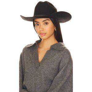 Lack of Color The Ridge in Black Medium New Womens Western Beach fesitval